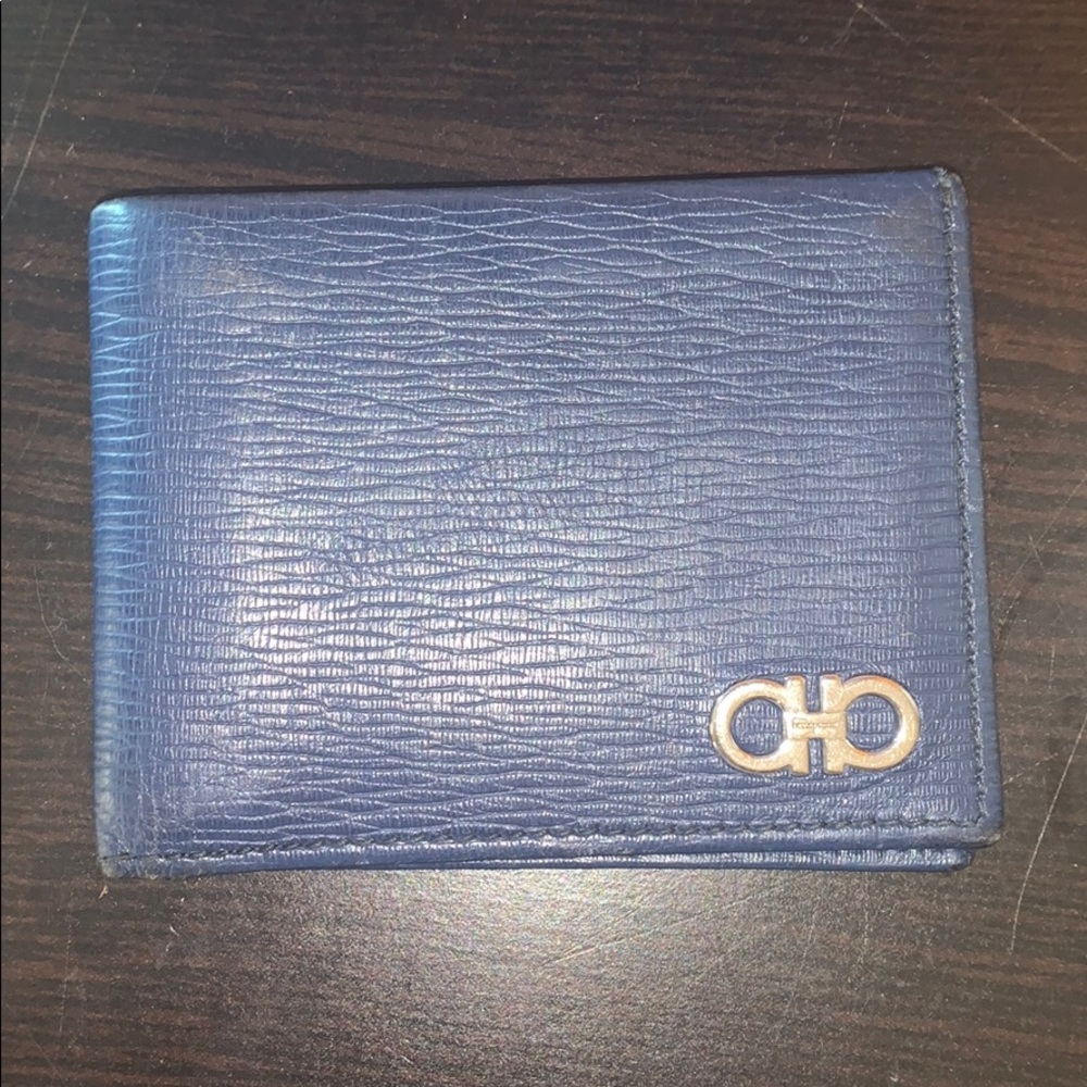 Salvatore Ferragamo- Revival Bifold Leather Wallet